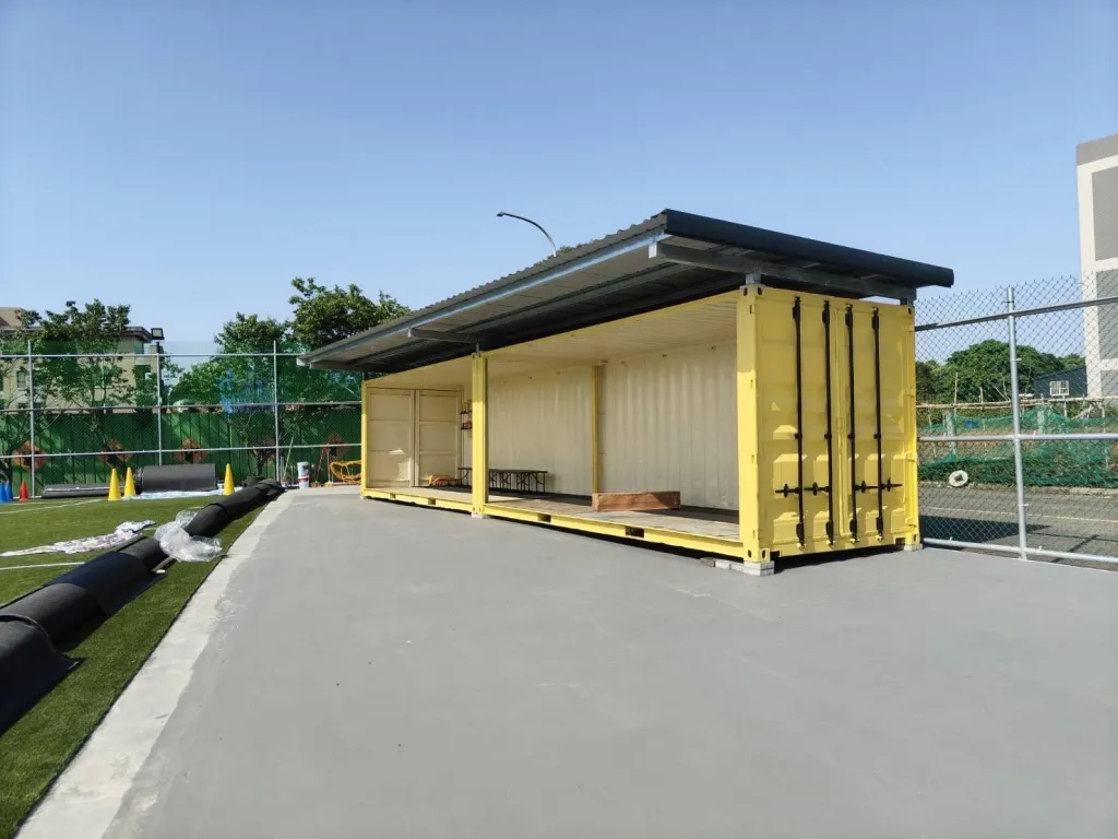 林口幼兒足球場-球員觀眾休息區